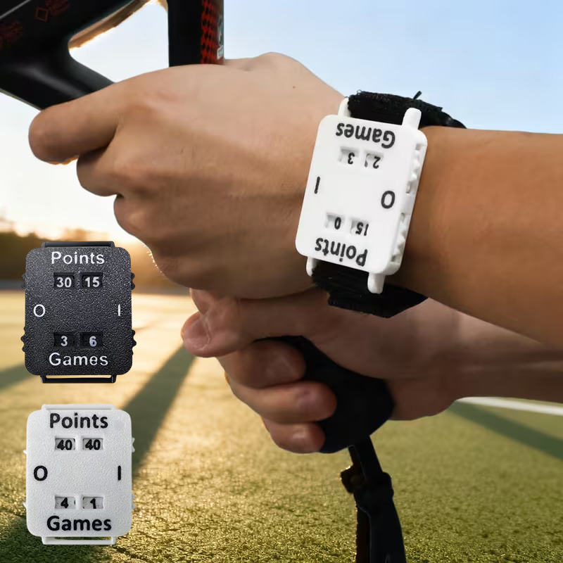 Badminton Score Counter - Pulsera Contadora de Puntos Portátil para