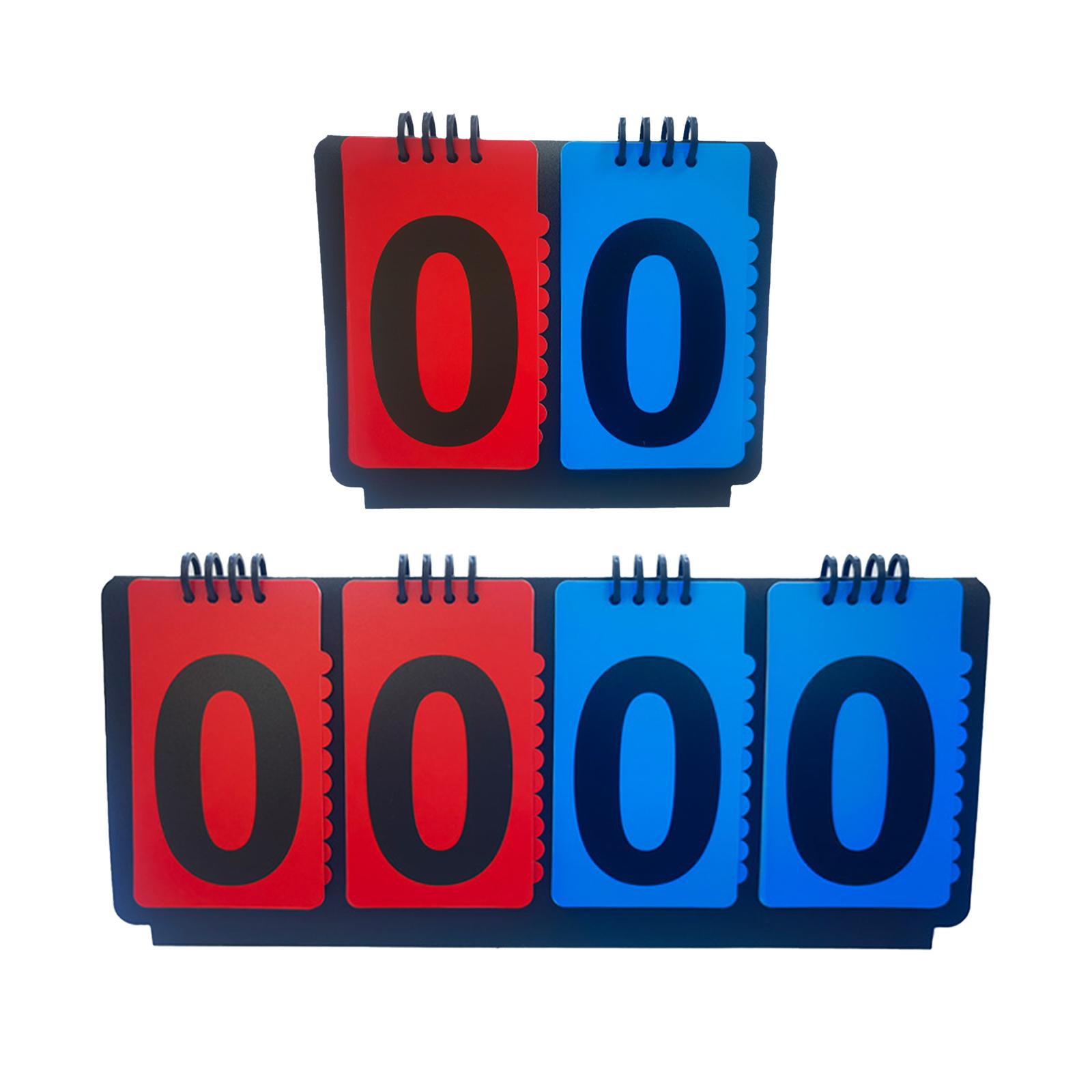 Badminton Score Counter - Marcador de puntuación Manual deportivo, tarjetas