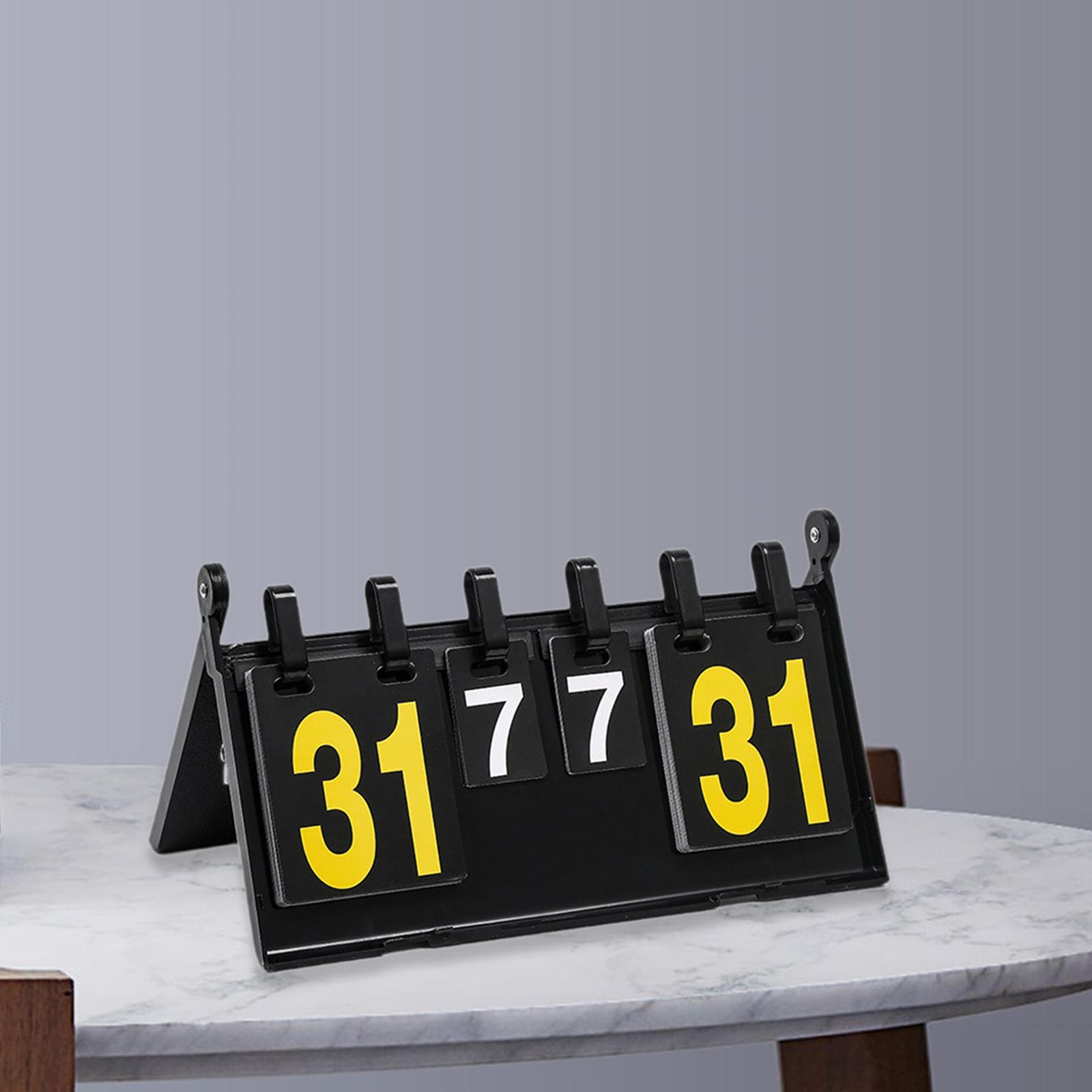 Badminton Score Counter - Marcador abatible Contador de puntuación de