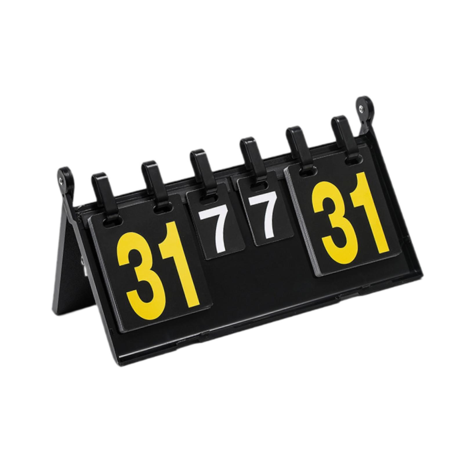 Marcador abatible Contador de  - Badminton Score Counter reseña y precio