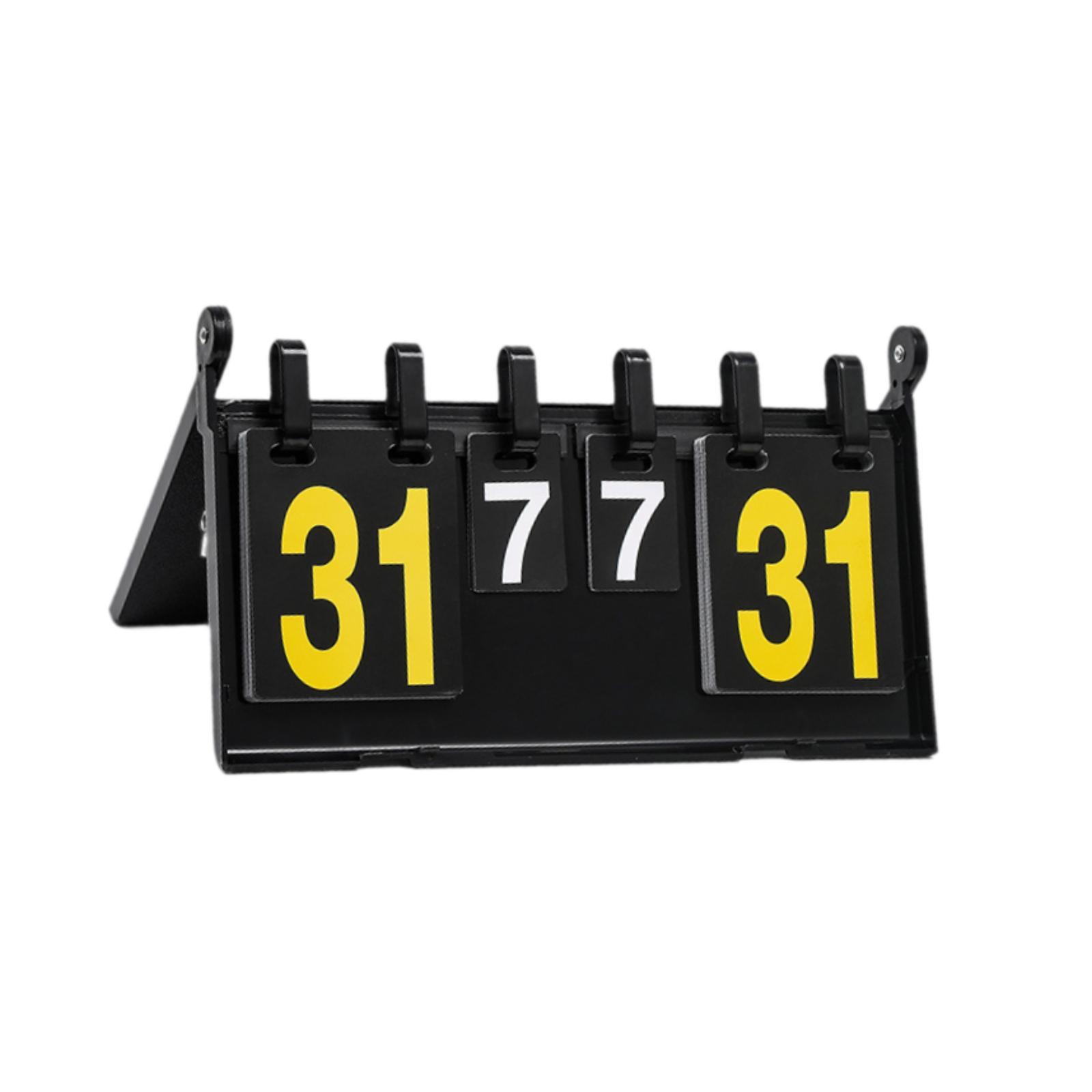 Marcador abatible Contador de  - Badminton Score Counter reseña y precio